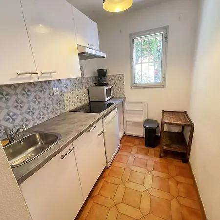 Bord De Plage, Rez De Jardin,5/7 Personnes...wifi Daire Saint-Elme